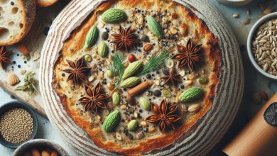 Cardamom & Coriander Crust Sourdough Recipe: Flavor and Health 5 please provide image for Cardamom & Coriander Crust Sourdough recipe