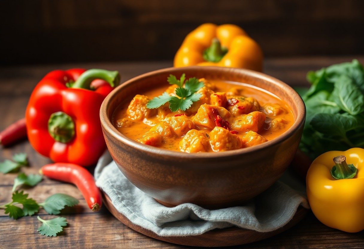 Vegan Recipe- Sweet potato & peanut curry.
