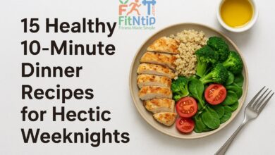 15 Healthy 10-Minute Dinner Recipes for Hectic Weeknights 7 15-Healthy-10-Minute-Dinner-Recipes-for-Hectic-Weeknights