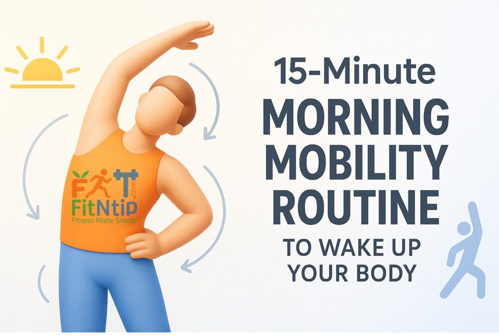 15-Minute Morning Mobility Routine To Wake Up Your Body - FitNTip