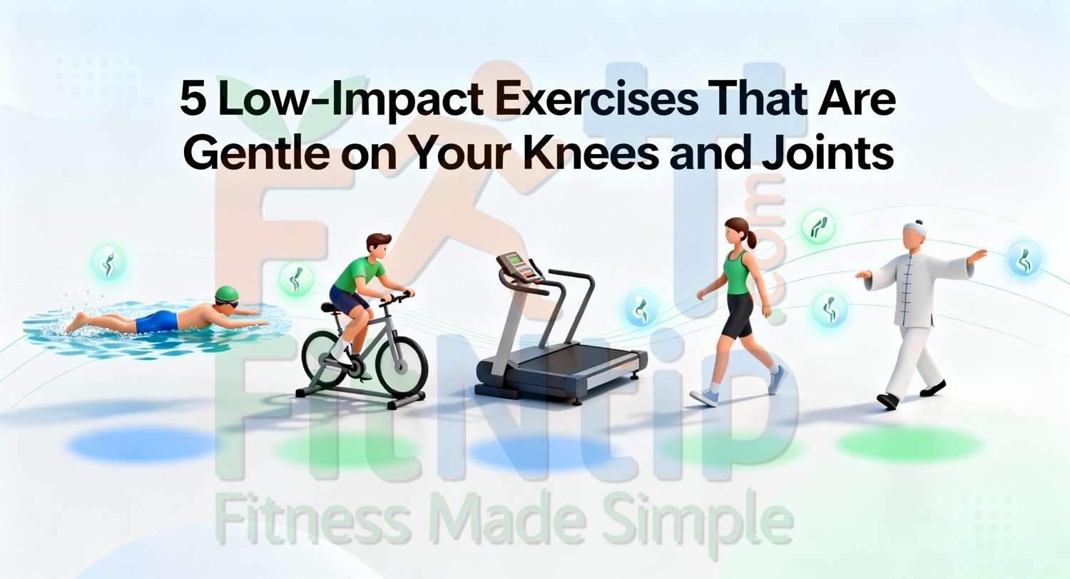 5 Low-Impact Exercises That Are Gentle on Your Knees and Joints