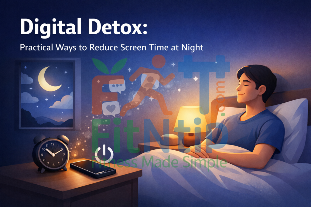 Practical Ways to Reduce Screen Time at Night