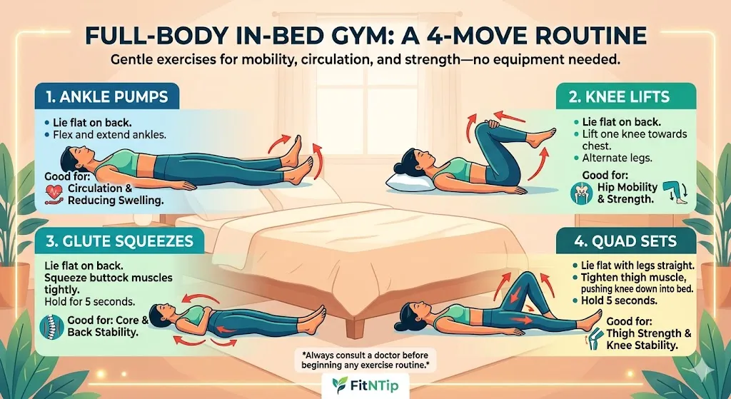 Full-Body In-Bed Gym