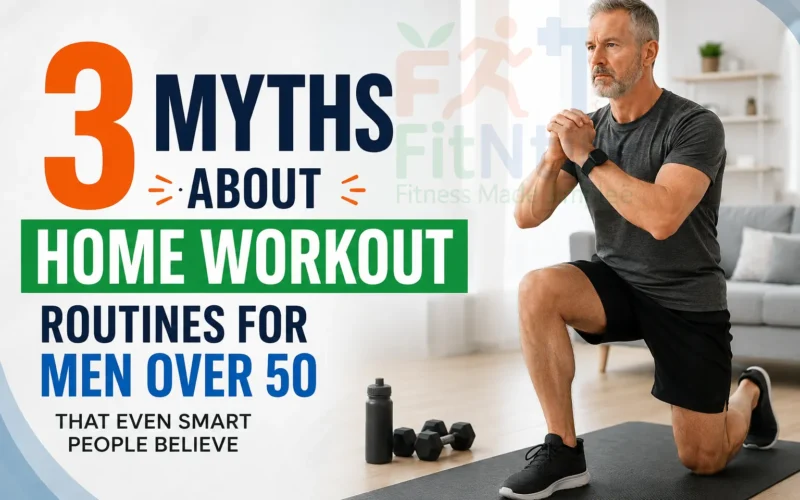 3 Myths About Home Workout Routines for Men Over 50