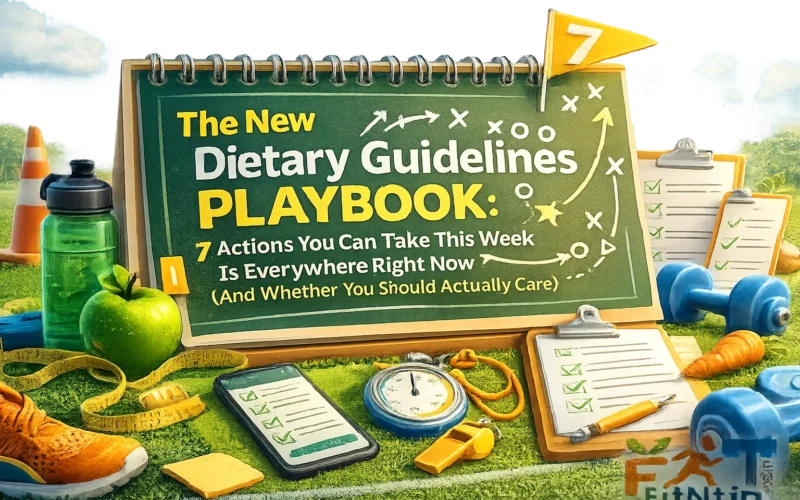 new dietary guidelines 2026 playbook