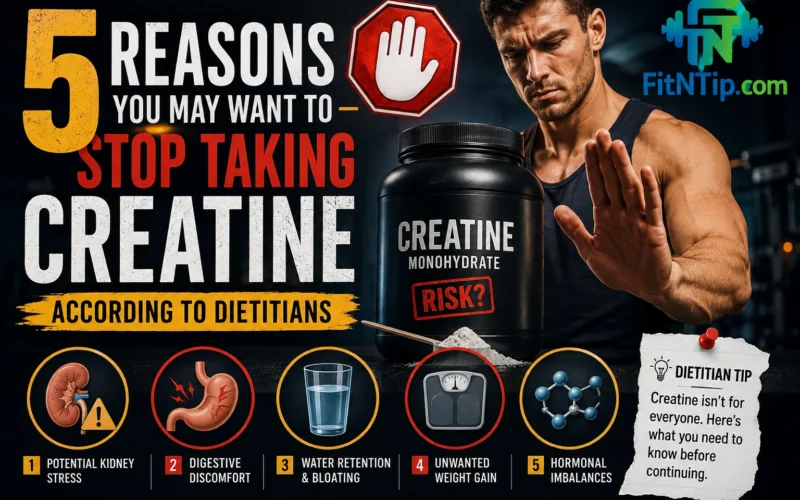 5 Reasons You May Want to Stop Taking Creatine, According to Dietitians