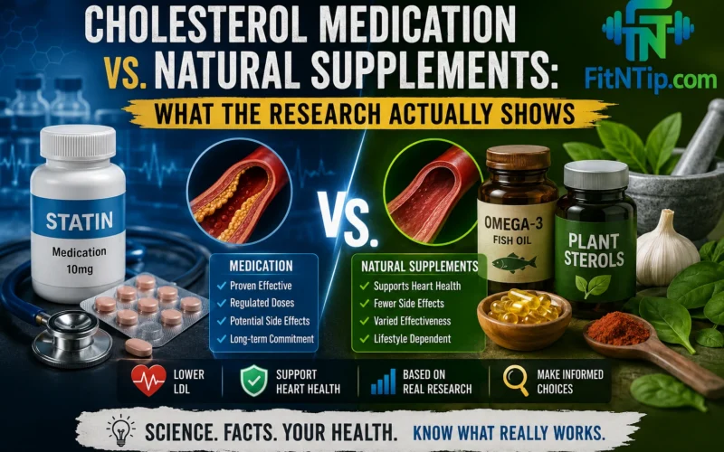 Cholesterol Medication vs. Natural Supplements