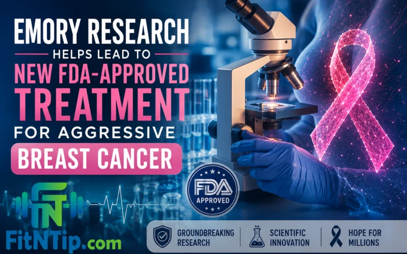 Emory Research Helps Lead to New FDA-Approved Treatment for Aggressive Breast Cancer 1 Emory Research