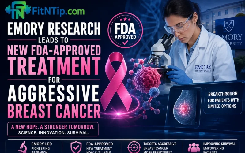 Emory Research Leads to New FDA-Approved Treatment for Aggressive Breast Cancer 1 Emory Research Leads to New FDA-Approved Treatment for Aggressive Breast Cancer