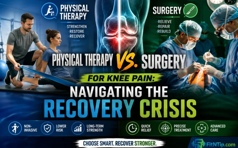 Physical Therapy vs. Surgery for Knee Pain